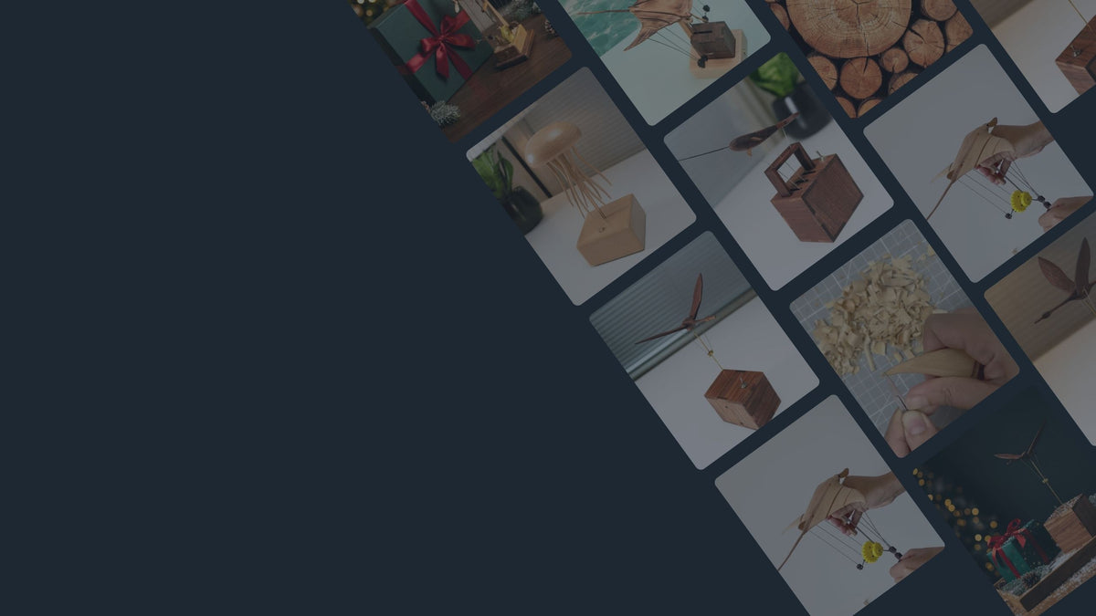 TimberTide — Handcrafted Wooden Automata & Kinetic Sculptures