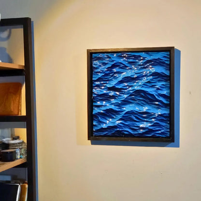 Handcrafted Wooden Mini Ocean Wave