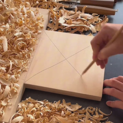 Handcrafted Wooden Mini Ocean Wave